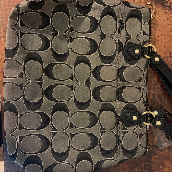 Coach Lurex Tote Purse - Picture 2 of 4